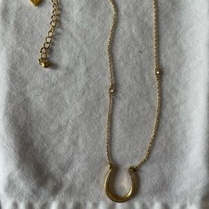 Kate Spade horseshoe necklace